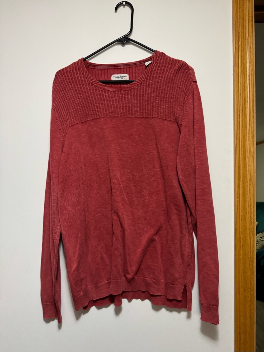 Tommy Bahama Men's Rustic Red Crewneck Sweater